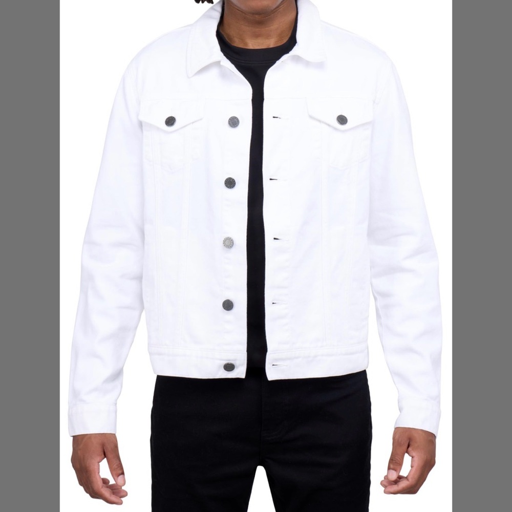 Men's Classic White Jacket